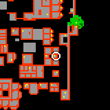 The City Wall 7b on the map