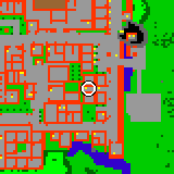 The City Wall 7c on the map