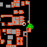 The City Wall 3d on the map
