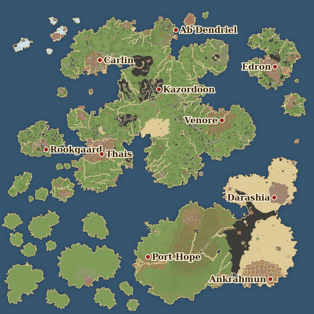 Map of the world